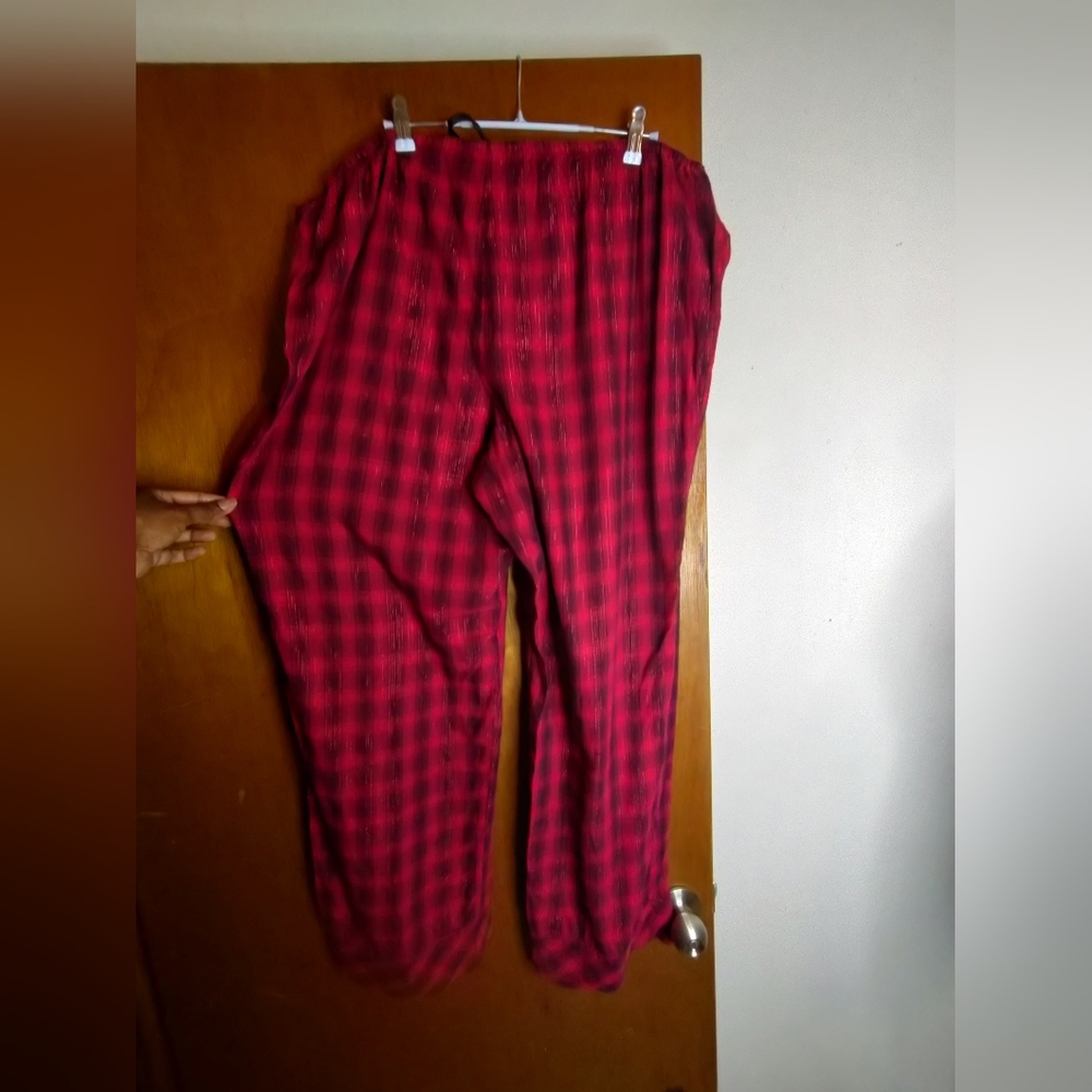 Victoria's Secret Fuchsia Plaid Pajama Set - Picture 9 of 14
